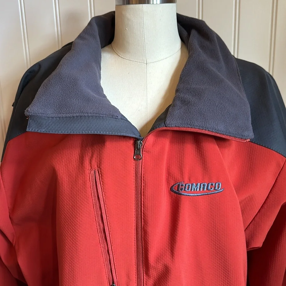 Orange and Grey Performance Jacket